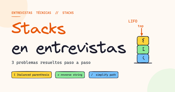 Stacks: problemas de entrevistas